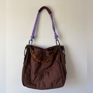 Brown Rotunda Sant Hobo Bag